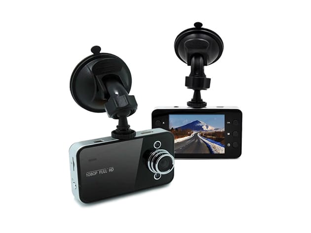 DashCam Hi-Res Car Video Camera & 8GB MicroSD Card for $24