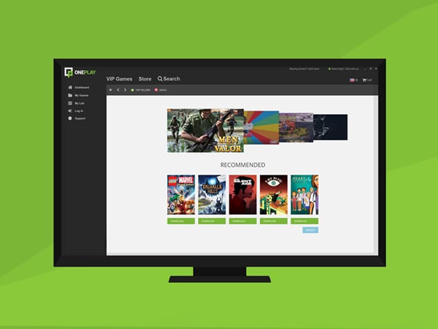 OnePlay Unlimited PC & Android Games: 2-Year VIP Subscription for $25