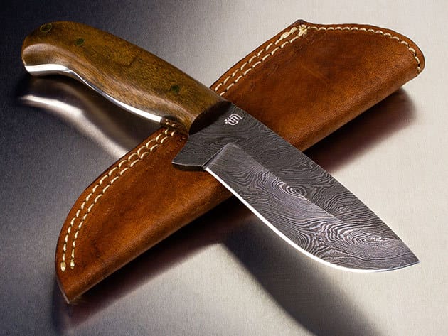 Sentinel Damascus Steel Knife for $69