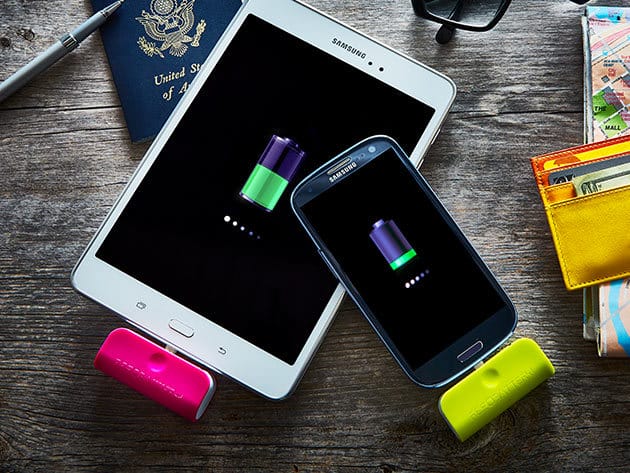 Resqbattery Micro-USB Disposable Phone Battery: 3-Pack for $16