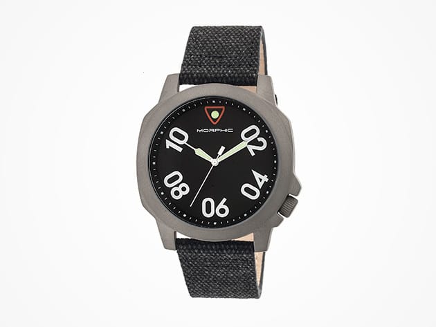 Morphic M41 Watch (Gunmetal Black/Gunmetal) for $59