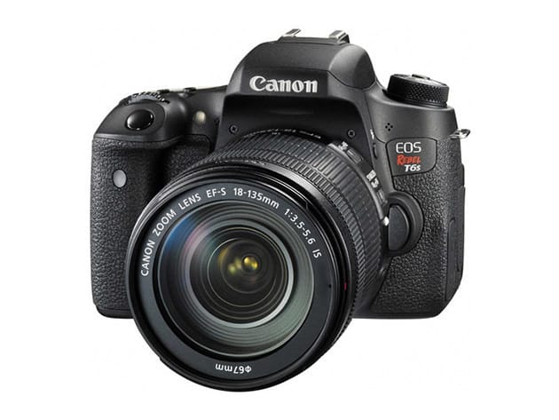 Canon EOS Rebel T6s DSLR Camera + 18-135mm Lens for $869