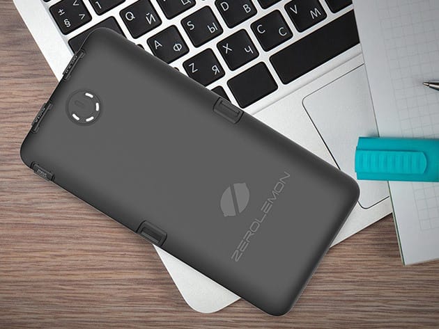 ZeroLemon ToughJuice QC 2.0 5-Port Power Bank for $59