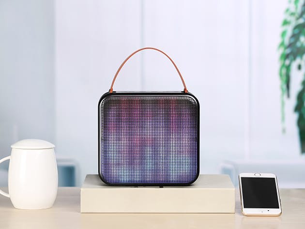 FRESHeCOLOR Bluetooth Portable Speaker for $34