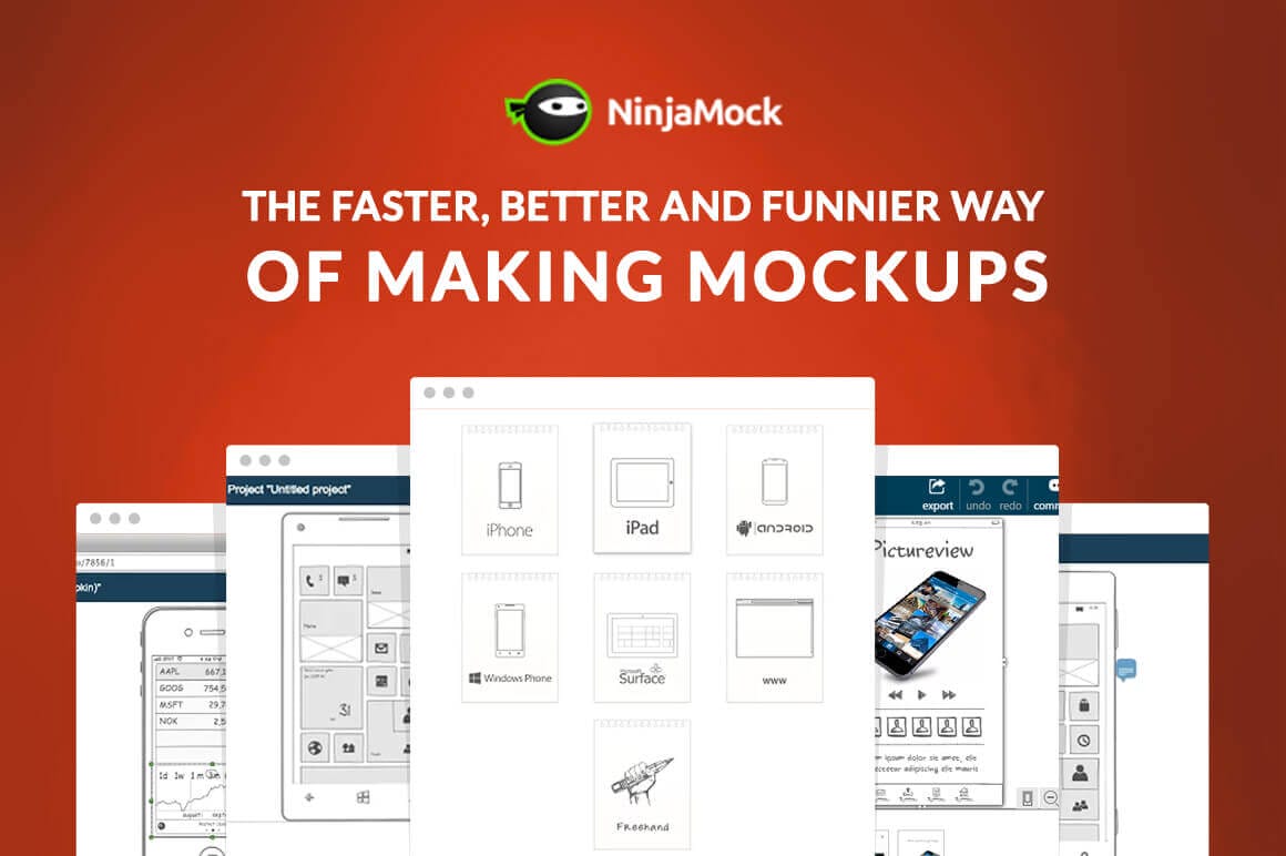 Create Mockups and Wireframes in Minutes with NinjaMock – only $29!