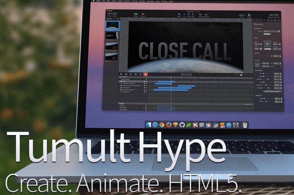 Easily Create Interactive HTML5 Animations with Tumult Hype for Mac – only $24!