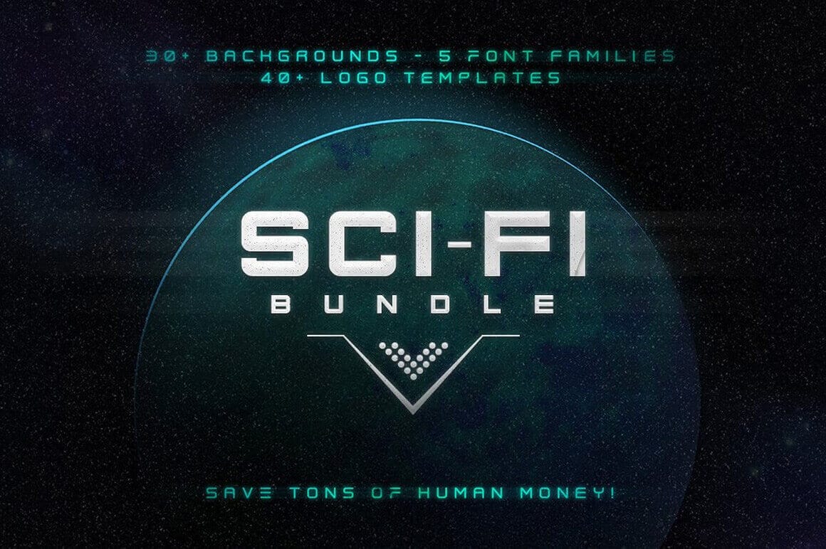 Sci-Fi Bundle: Space Fonts