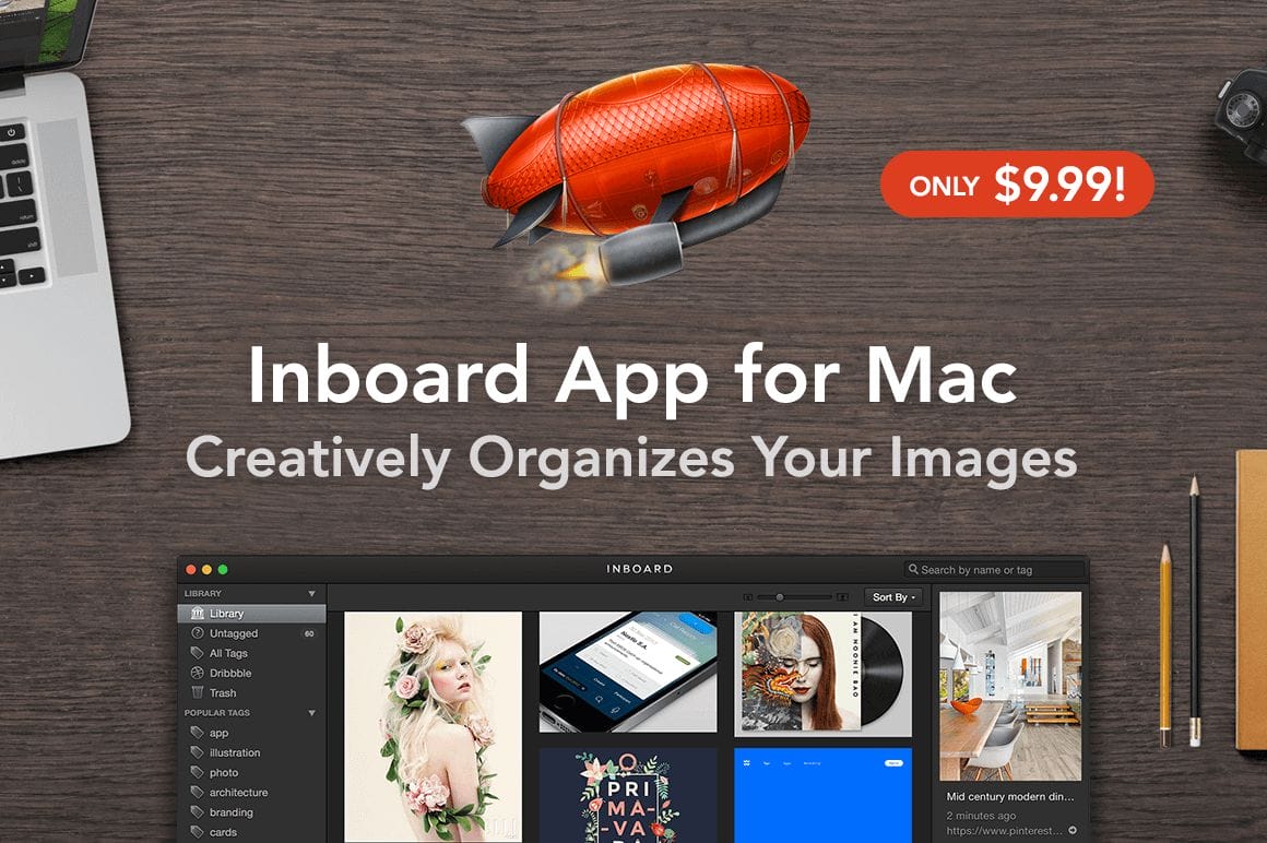 Inboard App for Mac: Creatively Organize Your Images - only $9.99!