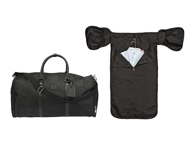 1Voice Weekender Garment Bag With Built-In Battery for $79
