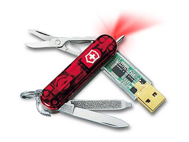 Utility Pocket Knife with 16GB USB Drive for $22