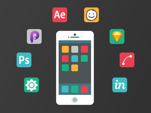 The Complete Mobile App Design From Scratch: Design 15 Apps for $100