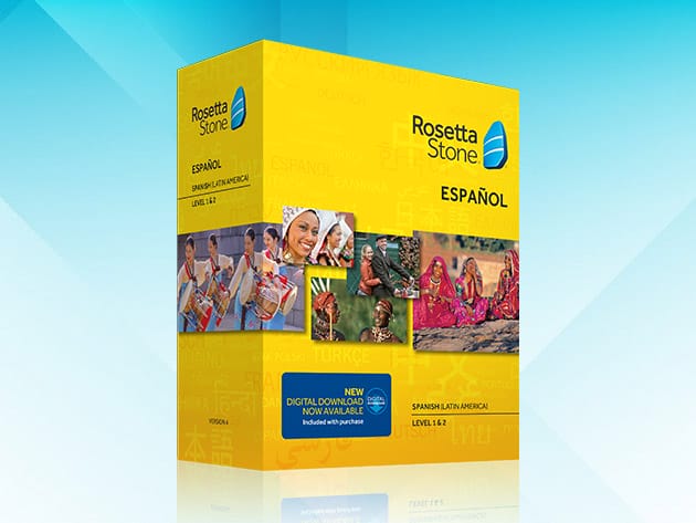 Rosetta Stone Language Box Sets (Levels 1-2) for $119