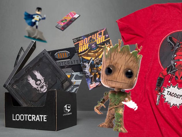 Loot Crate Exclusive Mystery Bundle for $25