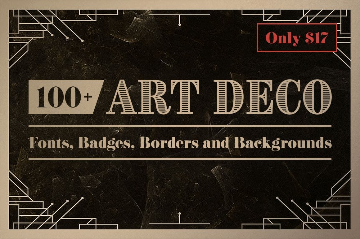 100+ Art Deco Fonts