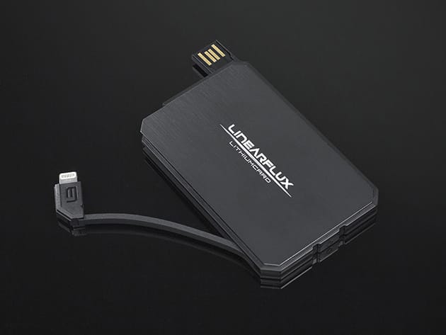 LithiumCard Wallet Battery for $20