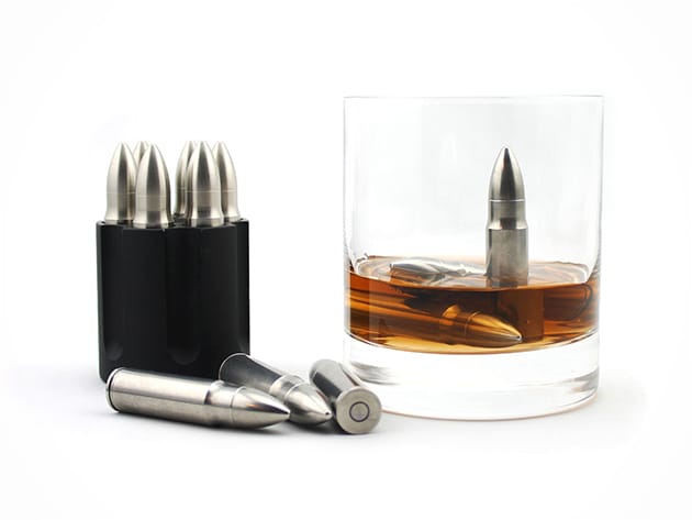Whiskey Bullets & Cylinder Set for $60