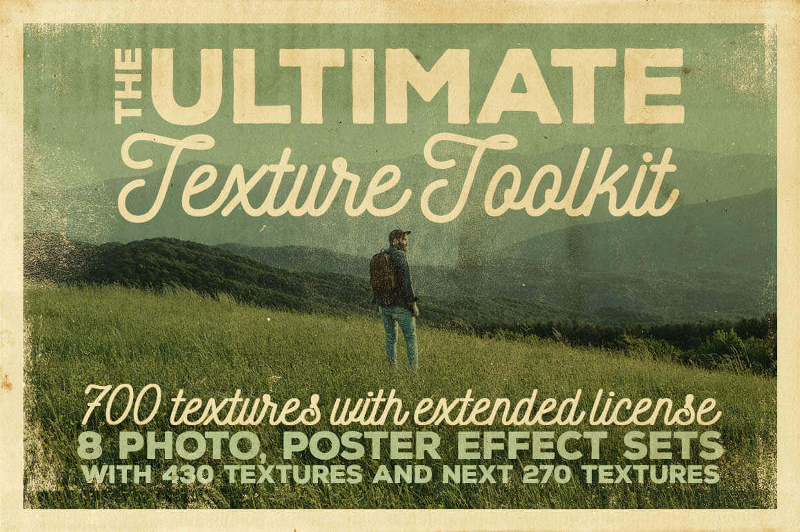 700 Professional Textures and Backgrounds in The Ultimate Texture Toolkit - only $14!