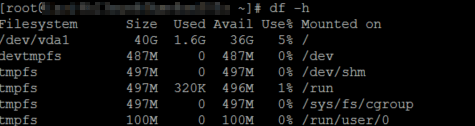 Alibaba Cloud - storage space on instance