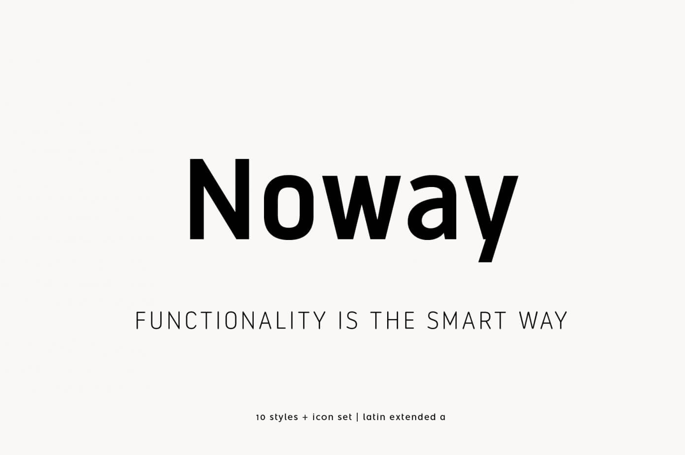 Free Download: Noway Regular & Italic