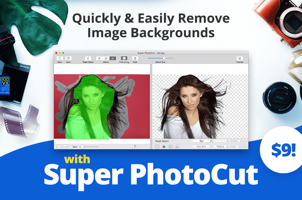 Quickly and Easily Remove Image Backgrounds with Super PhotoCut – only $9!
