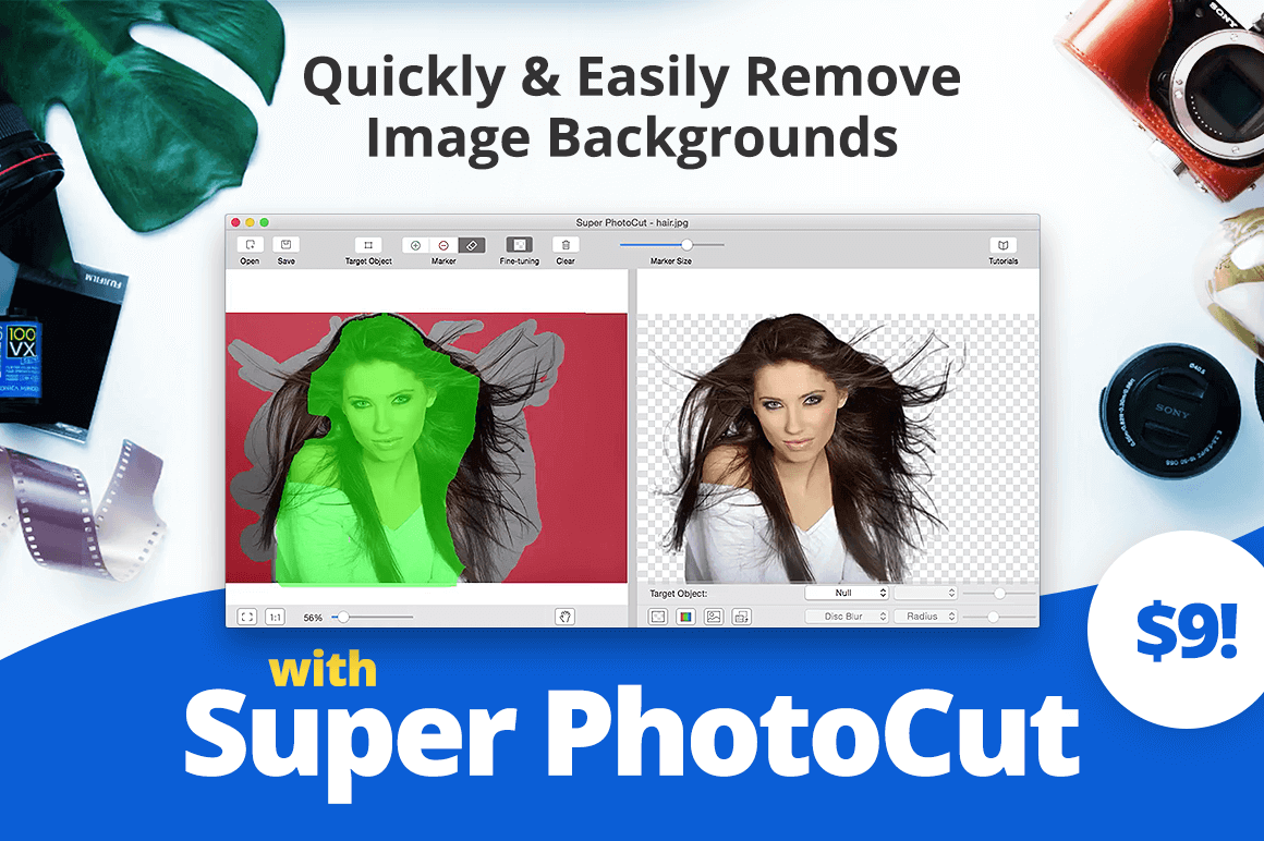 Quickly and Easily Remove Image Backgrounds with Super PhotoCut - only $9!