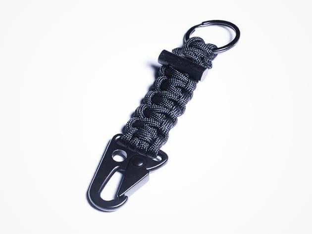 Bomber Carabiner Paracord Keychain for $18