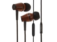 XTC In-Ear Genuine Wood Headphones for $23