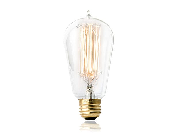 Edison Bulbs: 6-Pack for $21