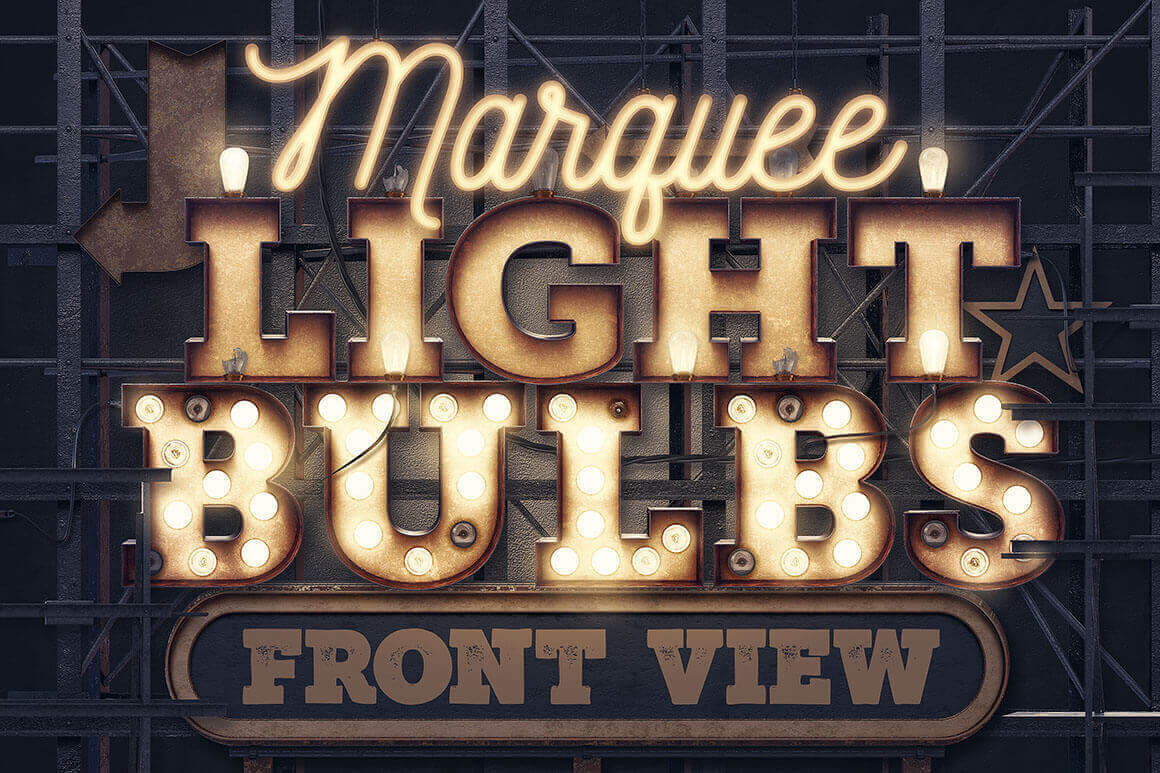 Hi-Res Marquee Light Bulbs Creator Kit – only $14!