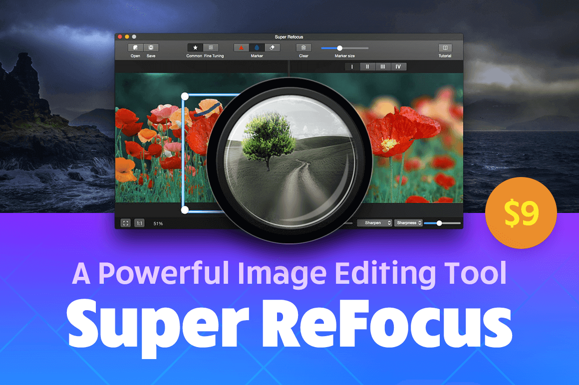 Super ReFocus, A Powerful Image Editing Tool – only $9!