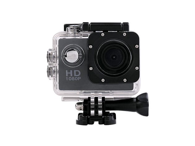 HD Wide Angle Waterproof Action Cam for $39