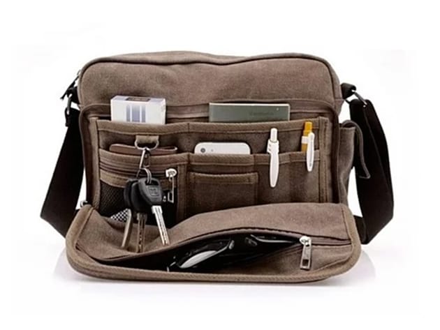 Multi-Functional Office & Travel Messenger Bag for $37
