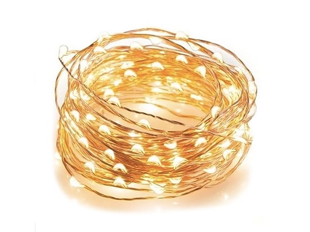 Copper Wire String Lights for $19