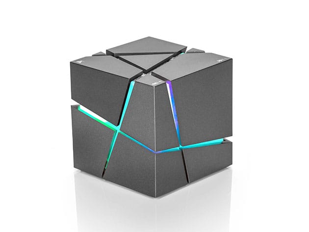 “The Cube” Bluetooth Speaker  for $21