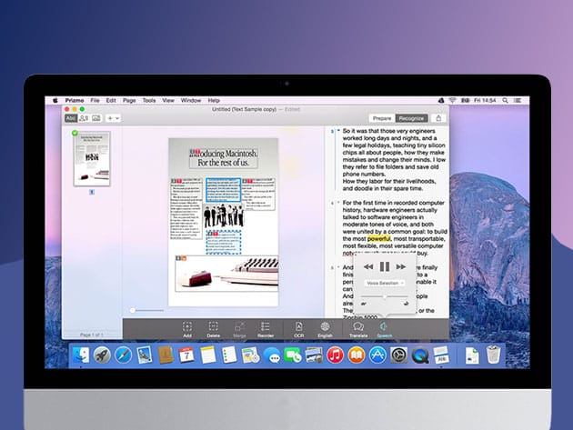 Prizmo 3 Scanning for Mac for $29