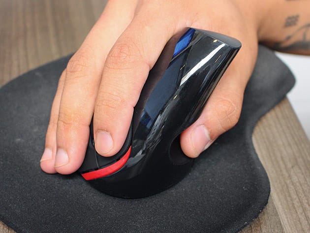 Wireless Vertical Computer Mouse for $9