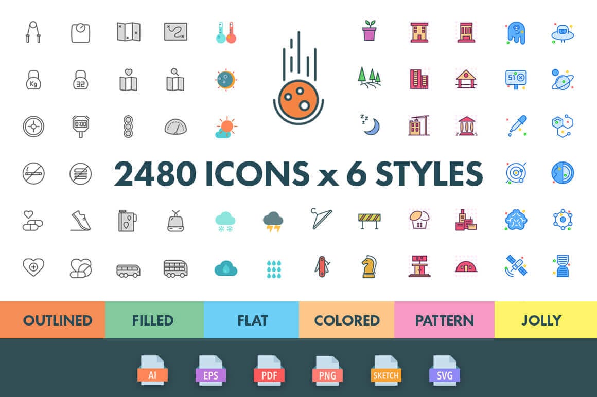 2,400+ Premium Quality Icons from Swifticons – only $29!