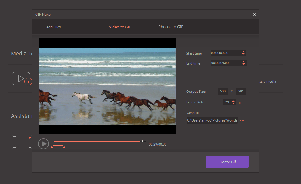 Video Converter - Gif Maker