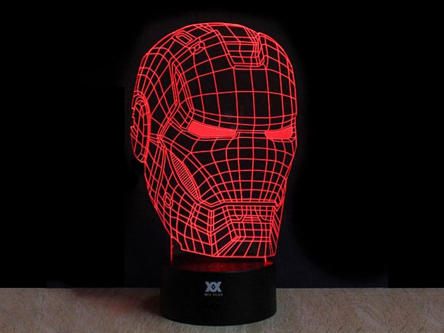 Superhero 3D Illusion Lamps for $49