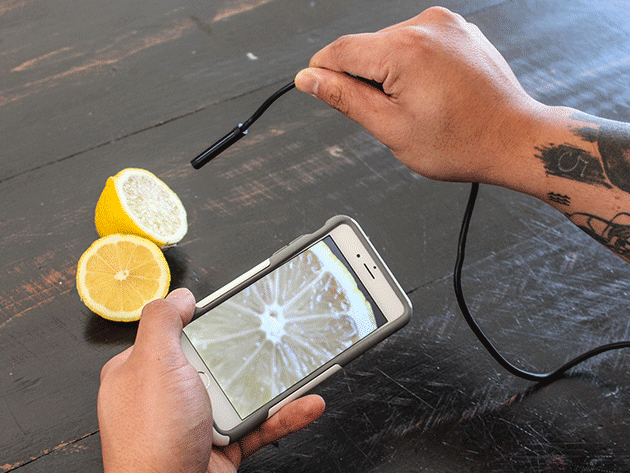 1080p HD Waterproof WiFi Wireless Endoscopic Camera for $41