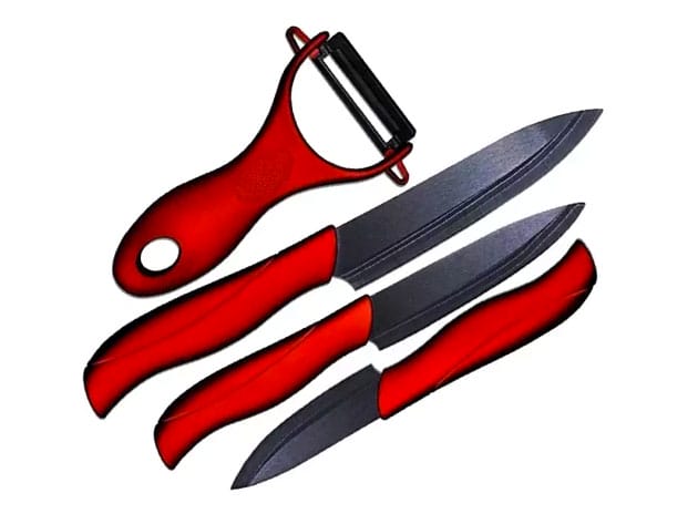 4-Piece Knife and Peeler Set for $26