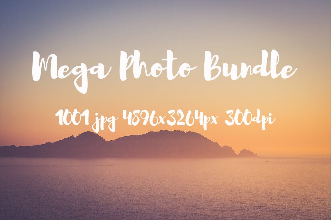 Mega Bundle! 1,000+ Hi-Res Photos – only $17!