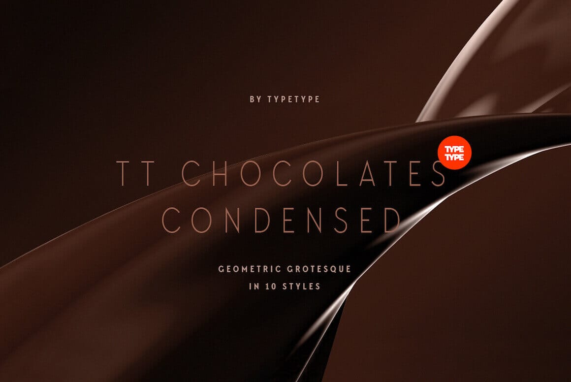 Sweeten Up Your Typeface Toolbox with Chocolates Condensed – only $9!