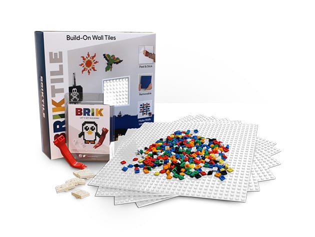 Brik Wall Tiles Bundle: 4-Pack for $49