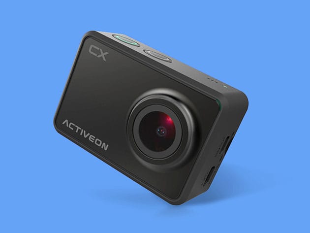Activeon CX 1080p WiFi Action Camera for $36