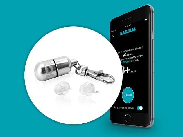 EarDial: The Invisible Smart Earplugs for Live Music for $21