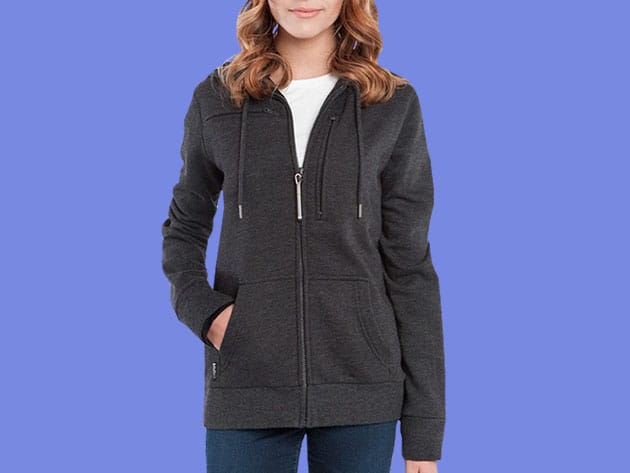 BauBax: The World’s Best Travel Sweatshirt for Women (Charcoal) for $109
