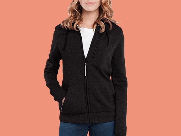 BauBax: The World’s Best Travel Sweatshirt for Women (Black) for $109