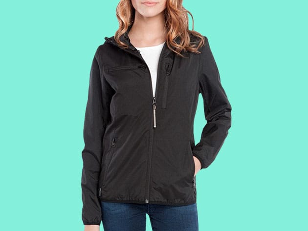 BauBax Women’s Windbreaker (Black/S) for $109