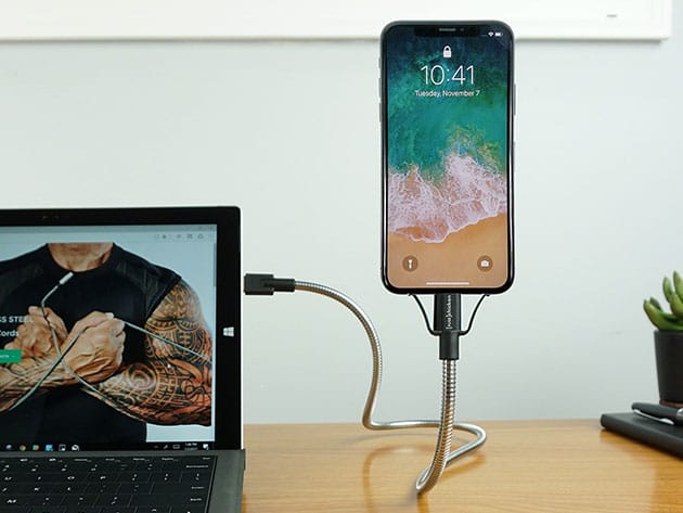 BOBINE FLEX: The World's Most Flexible iPhone Dock for $24